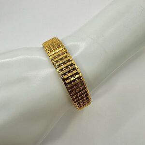 Spiedel  gold tone  expansion stretchy bracelet